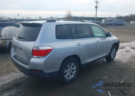 2011 Toyota Highlander Se V6 из США, поврежденный, VIN 5TDBK3EH8BS060868
